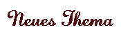 New Thread