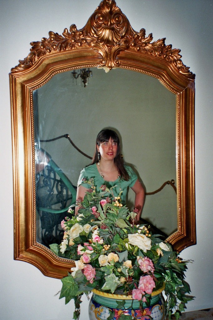 Ich in unserem Hotel