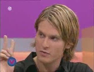 Robin Bade bei der Talkshow "Vera am Mittag"